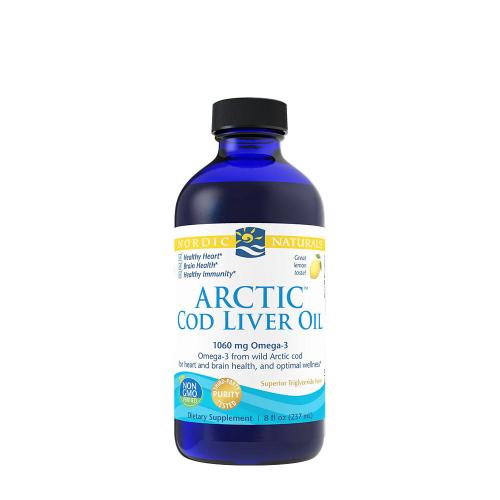 Nordic Naturals Arctic Cod Liver Oil 1060 mg (237 ml, Limón)