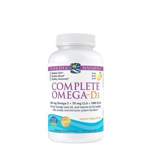 Nordic Naturals Complete Omega-D3 (120 Cápsula blanda, Limón)