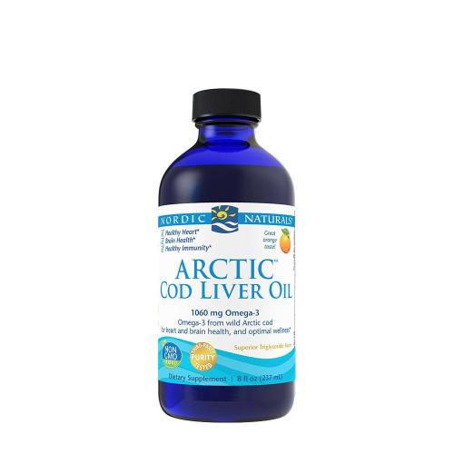 Nordic Naturals Arctic Cod Liver Oil 1060 mg (237 ml, Naranja)