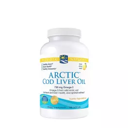   Nordic Naturals Arctic Cod Liver Oil 750 mg (180 Cápsula blanda, Limón)