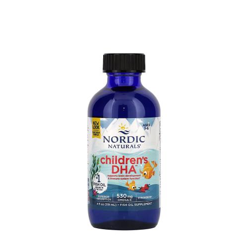 Nordic Naturals Children's DHA 530MG Omega-3 (119 ml, Fresa)