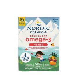   Nordic Naturals Zero Sugar Omega-3 Fishies (36 Tableta masticable, Tutti Frutti)