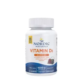   Nordic Naturals Vitamin D3 Gummies (60 Gomitas, Frutas del Bosque)