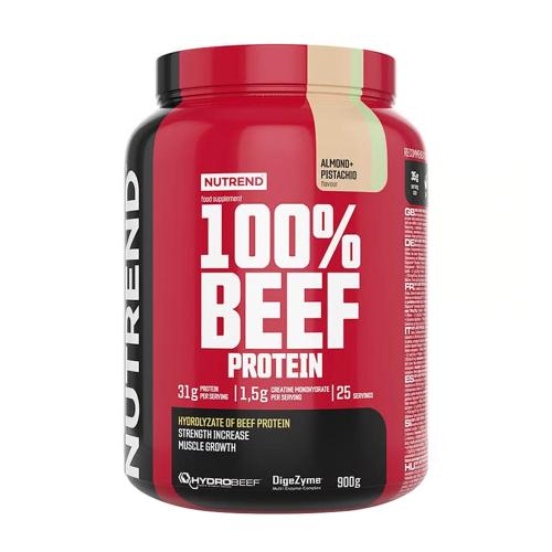 Nutrend 100% Beef Protein (900 g, Almendra y Pistacho)