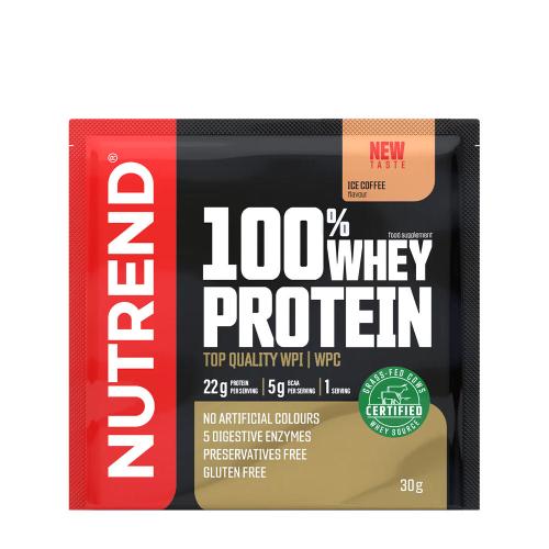 Nutrend 100% Whey Protein (30 g, Café Helado)