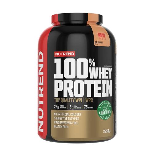 Nutrend 100% Whey Protein (2250 g, Café Helado)