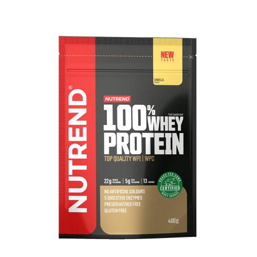 Nutrend 100% Whey Protein (400 g, Vainilla)