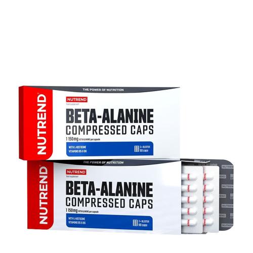 Nutrend Beta-Alanine Compressed Caps - Béta-alanin (90 Cápsula)