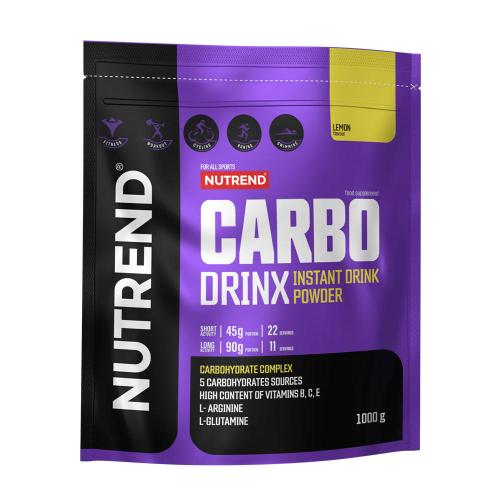 Nutrend NUTREND CARBODRINX (1000g, - lemon) (1000 g, Limón)