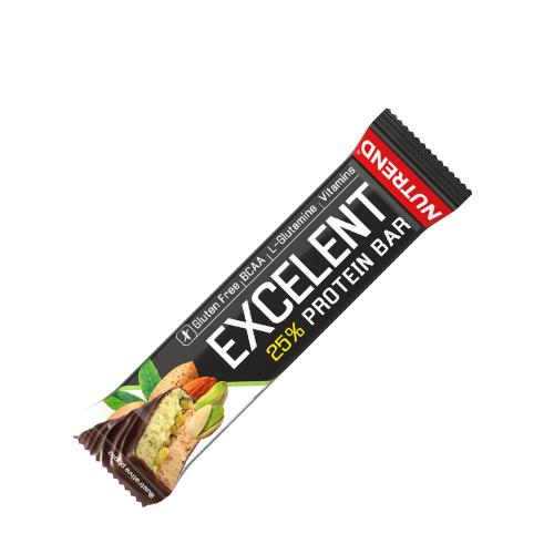 Nutrend Excelent Protein Bar Double (1 Trozo, Almendra y Pistacho)