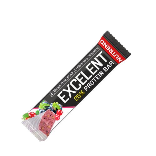 Nutrend Excelent Protein Bar (1 Trozo, Grosella Negra y Arándano)