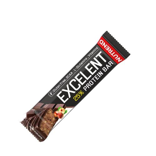 Nutrend Excelent Protein Bar (1 Trozo, Chocolate con Nueces)