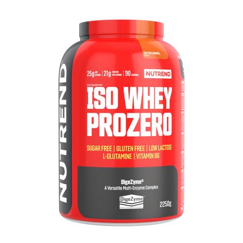 Nutrend Iso Whey Prozero (2250 g, Caramelo Salado)