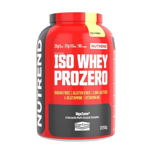 Nutrend Iso Whey Prozero (2250 g, Pudín de Vainilla)