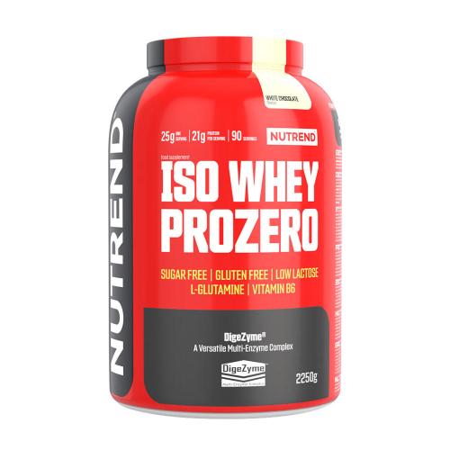 Nutrend Iso Whey Prozero (2250 g, Chocolate Blanco)