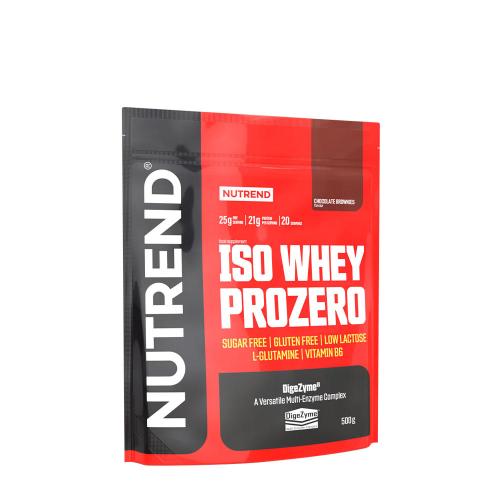 Nutrend Iso Whey Prozero (500 g, Brownie de Chocolate)