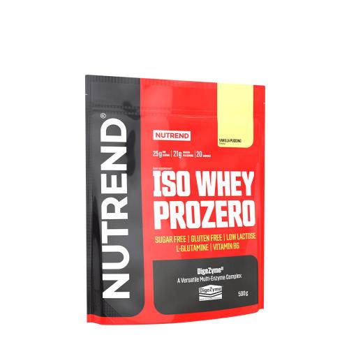 Nutrend Iso Whey Prozero (500 g, Pudín de Vainilla)