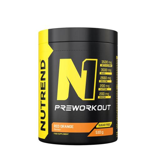 Nutrend N1 Preworkout (510 g, Sanguina)