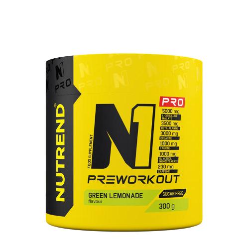 Nutrend N1 Pro Preworkout (300 g, Limonada Verde)