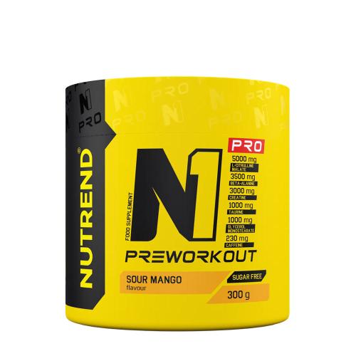 Nutrend N1 Pro Preworkout (300 g, Mango Ácido)