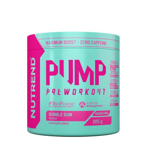 Nutrend Pump Preworkout (225 g, Chicle)