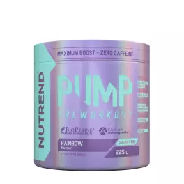 Nutrend Pump Preworkout (225 g, Arco Iris)