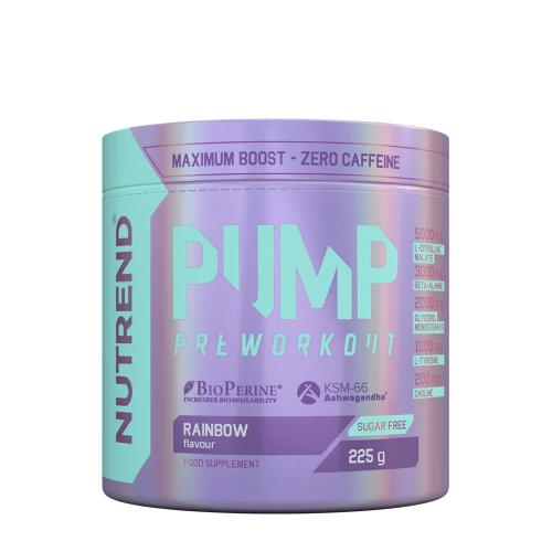 Nutrend Pump Preworkout (225 g, Arco Iris)