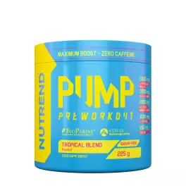 Nutrend Pump Preworkout (225 g, Mezcla Tropical)