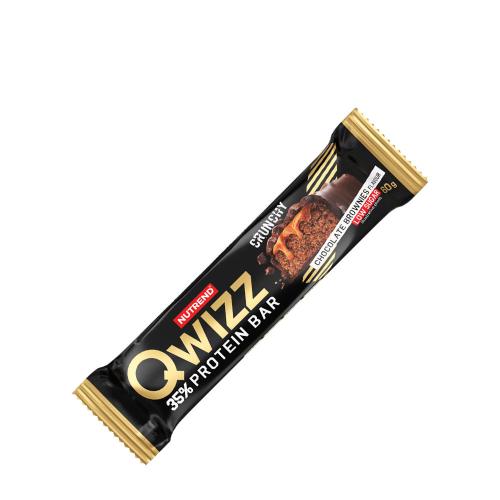 Nutrend Qwizz Protein Bar (1 Trozo, Brownie de Chocolate)