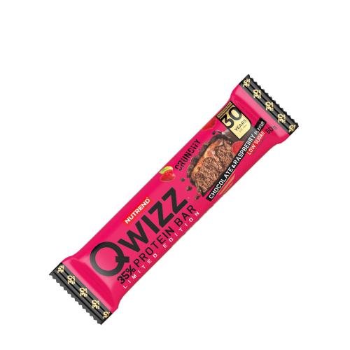 Nutrend Qwizz Protein Bar (1 Trozo, Chocolate y Frambuesa)