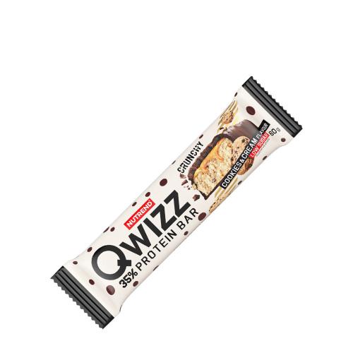 Nutrend Qwizz Protein Bar (1 Trozo, Galleta de Chocolate y Crema)