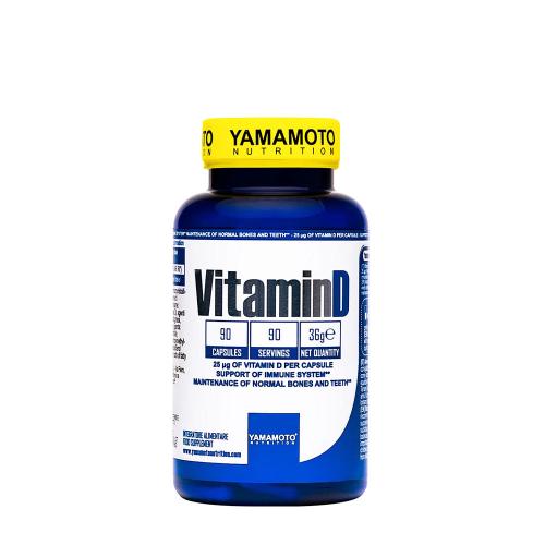 Yamamoto Research Vitamin D 25 mcg (90 Cápsula)