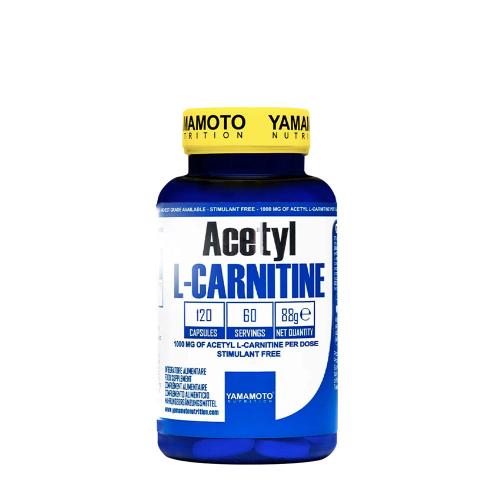 Yamamoto Research Acetyl L-Carnitine 1000 mg (120 Cápsula)