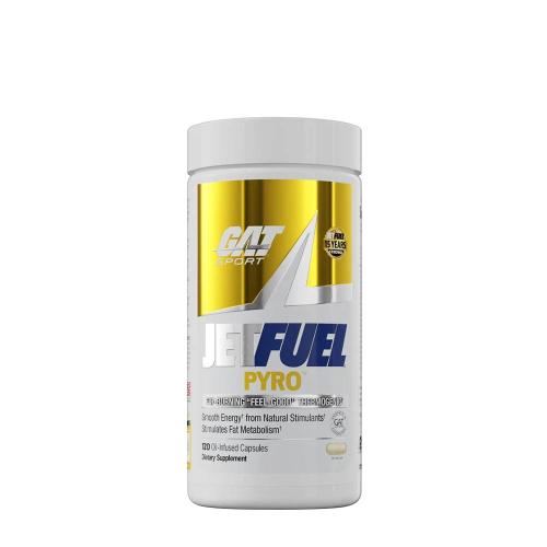 GAT Sport JetFuel Pyro - Thermogenic Fat Burner (120 Cápsula)