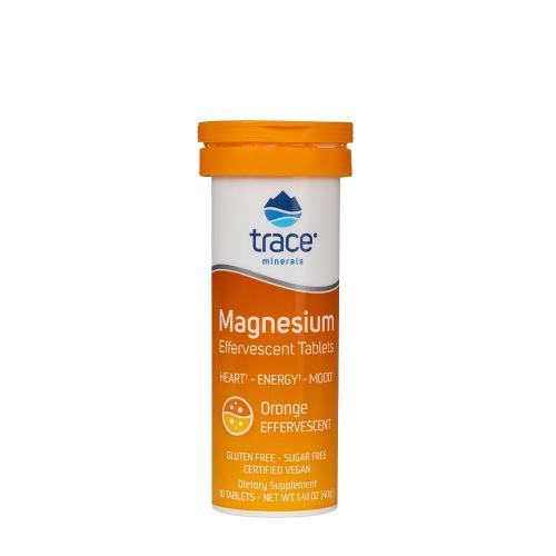 Trace Minerals Magnesium Effervescent Tablets  (10 Tableta efervescente, Naranja)