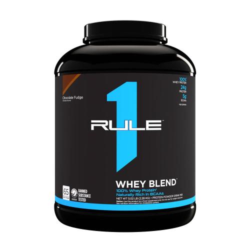 Rule1 Whey Blend  (2280 g, Fudge de Chocolate)