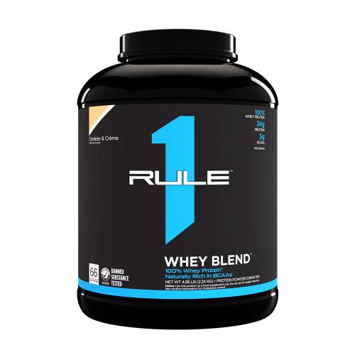 Rule1 Whey Blend  (2240 g, Galleta de Chocolate y Crema)