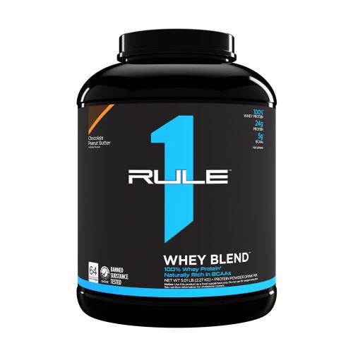 Rule1 Whey Blend  (2270 g, Mantequilla de Maní con Chocolate)