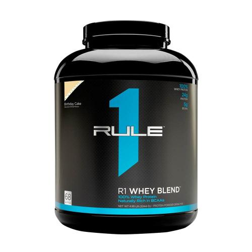 Rule1 Whey Blend  (2244 g, Pastel de Cumpleaños)