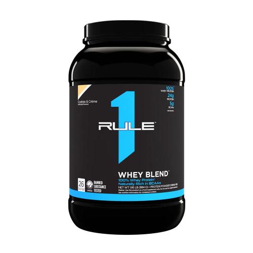 Rule1 Whey Blend  (884 g, Galleta de Chocolate y Crema)