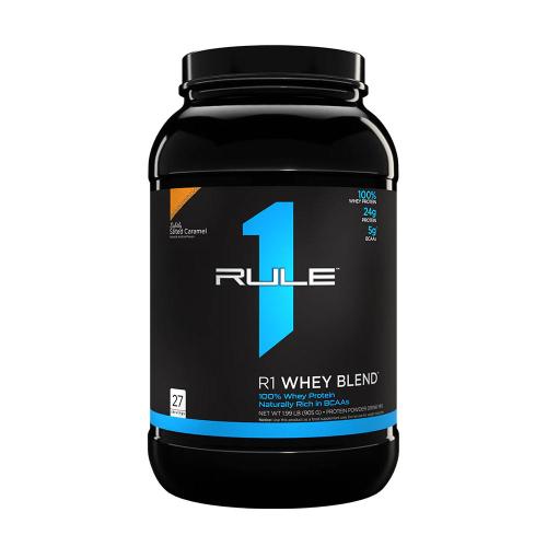 Rule1 Whey Blend  (905 g, Caramelo Ligeramente Salado)