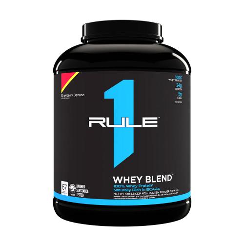 Rule1 Whey Blend  (2240 g, Fresa Plátano)