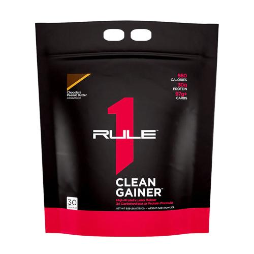 Rule1 R1 Clean Gainer (4470 g, Mantequilla de Maní con Chocolate)