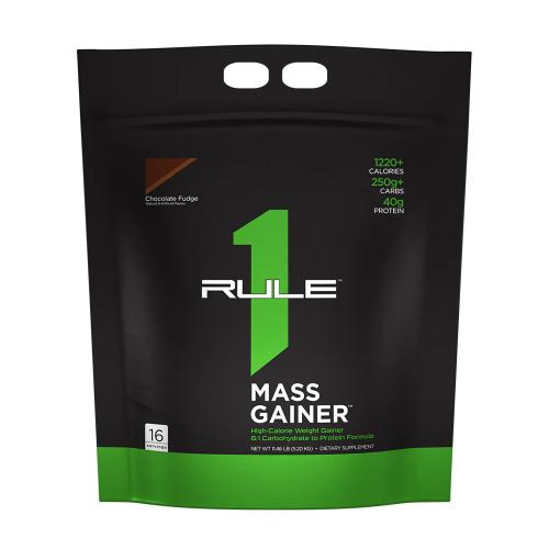 Rule1 R1 Mass Gainer (5210 g, Fudge de Chocolate)