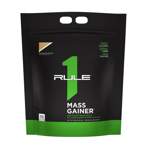 Rule1 R1 Mass Gainer (5210 g, Galleta de Chocolate y Crema)