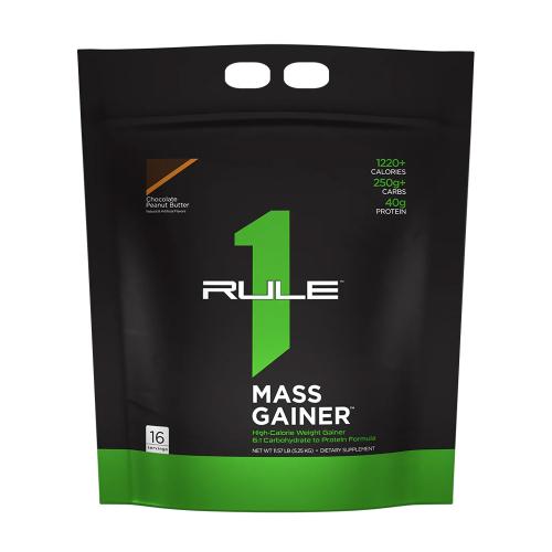 Rule1 R1 Mass Gainer (5210 g, Mantequilla de Maní con Chocolate)