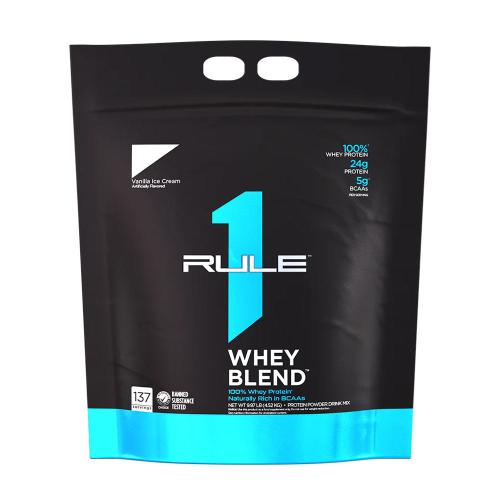 Rule1 Whey Blend  (4520 g, Helado Cremoso de Vainilla)