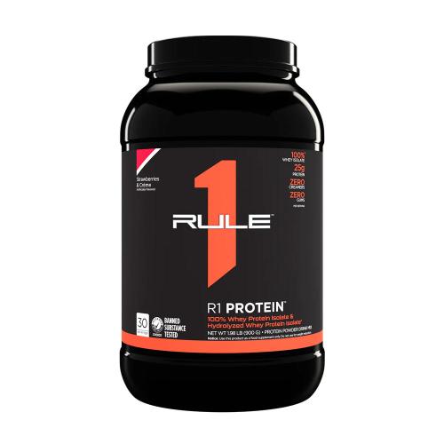 Rule1 R1 Protein (900 g, Fresa y Crema)