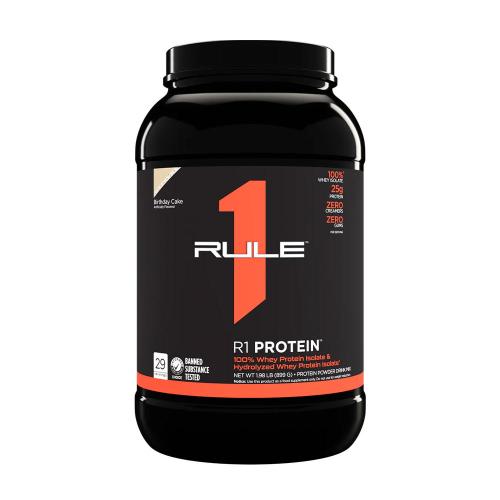 Rule1 R1 Protein (899 g, Pastel de Cumpleaños)