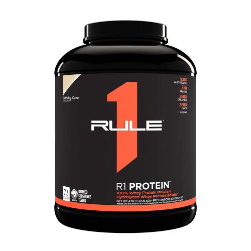 Rule1 R1 Protein (2260 g, Pastel de Cumpleaños)